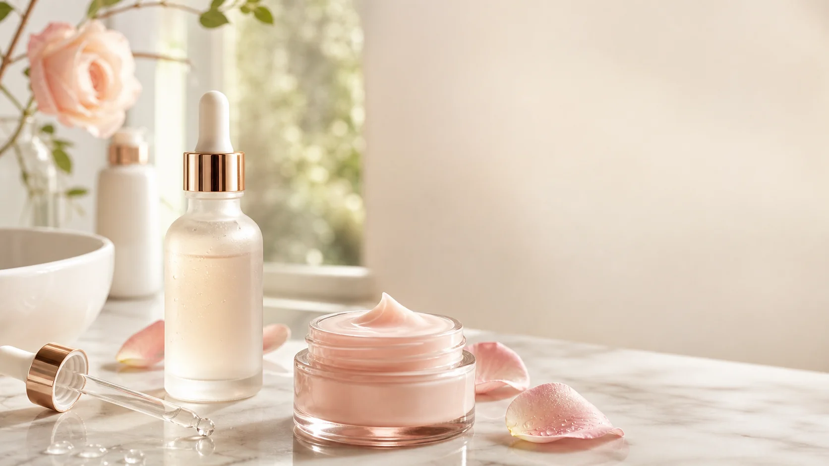 Rosy personal Care background