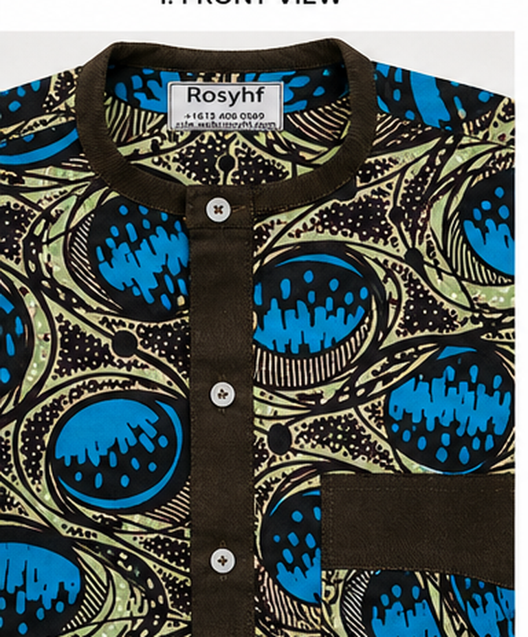 Men's long-sleeve dress shirt-Seashell L 4 Men's long-sleeve dress shirt-Seashell L - Image 4