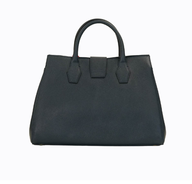 Cleo Cabas Handbag - Midnight Saffiano 3 Cleo Cabas Handbag - Midnight Saffiano - Image 3