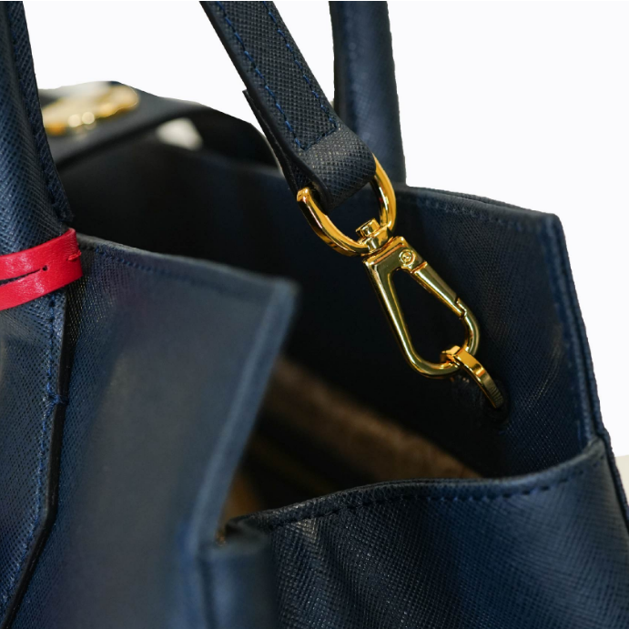 Cleo Cabas Handbag - Midnight Saffiano 5 Cleo Cabas Handbag - Midnight Saffiano - Image 5