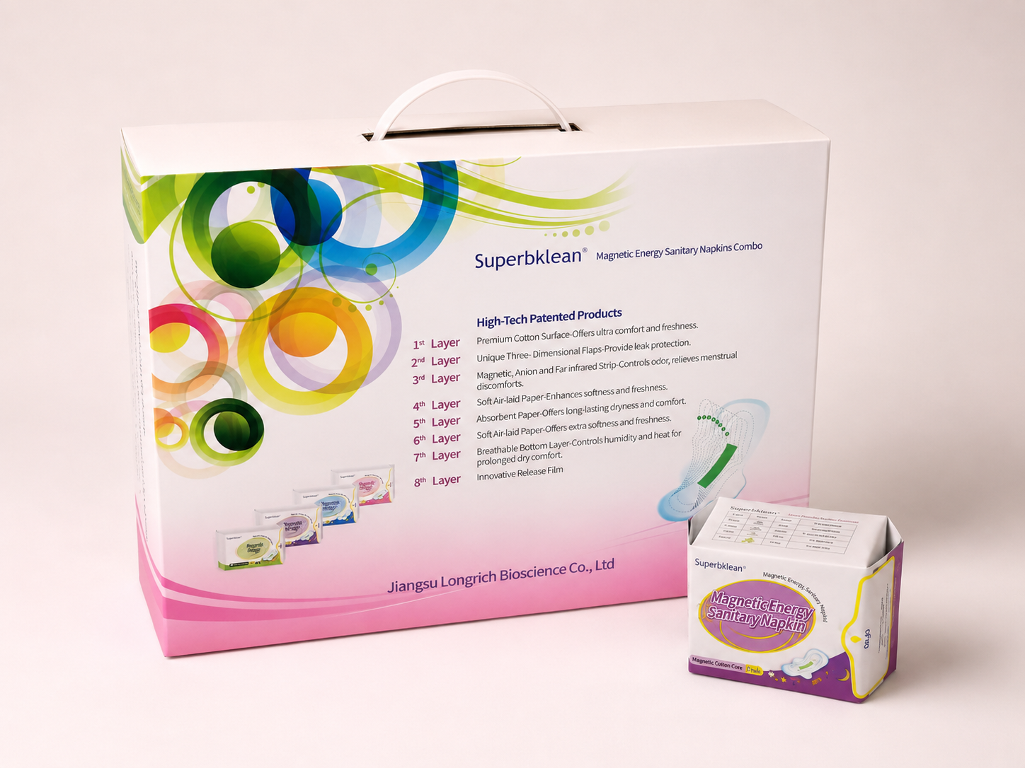 Superbklean Magnetic Sanitary Napkin 4 in 1-Combo 3 Superbklean Magnetic Sanitary Napkin 4 in 1-Combo - Image 3