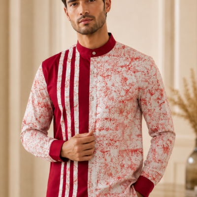 Men's long-sleeve dress shirt-Passion XL