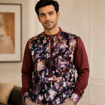 Men's long-sleeve dress shirt-Luminous XL