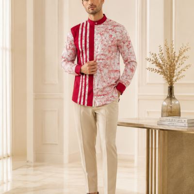 Men's long-sleeve dress shirt-Passion XL