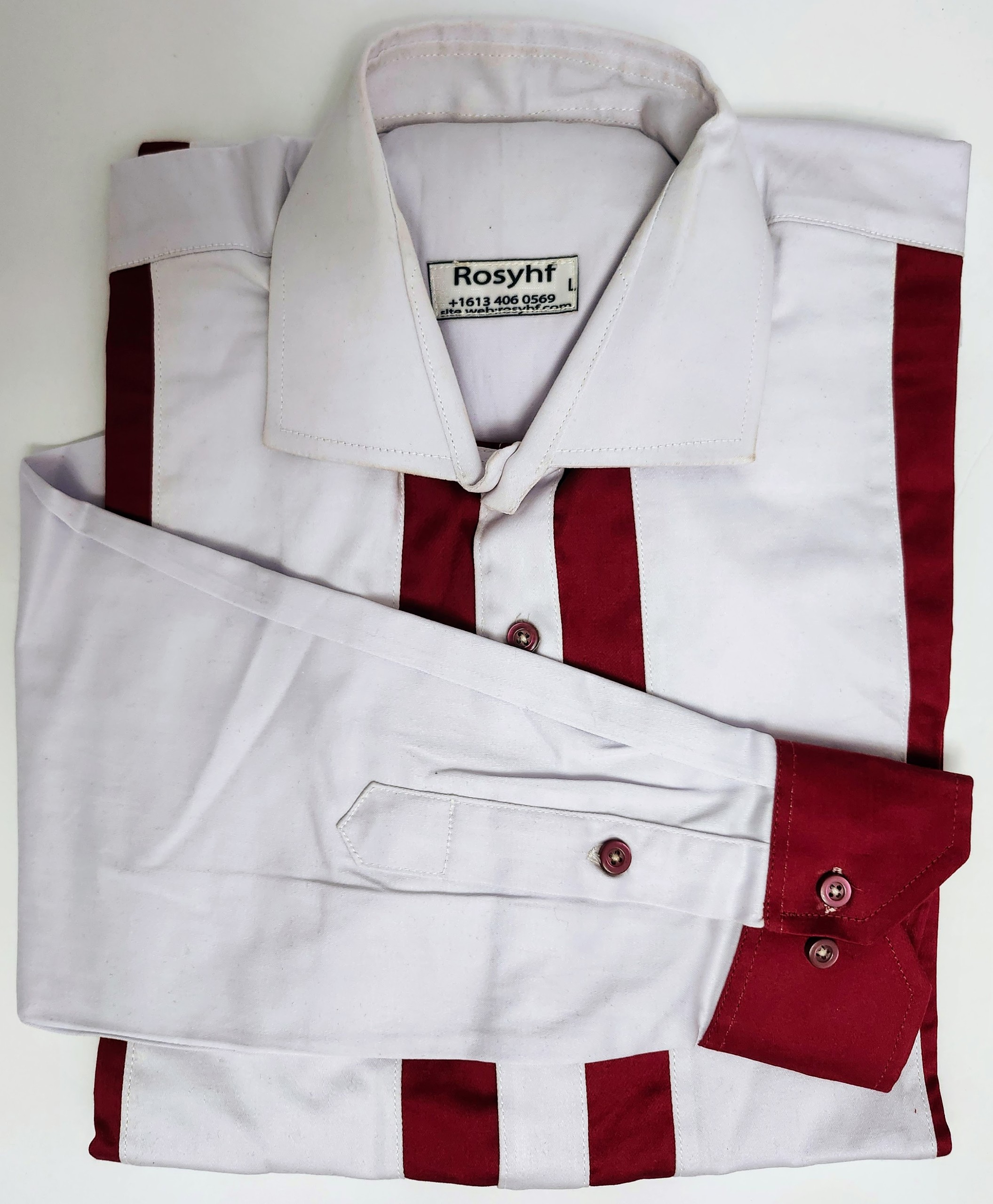 Men's long-sleeve dress shirt-Elegance XL 3 Men's long-sleeve dress shirt-Elegance XL - Image 3