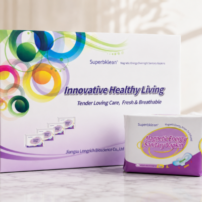 Superbklean Magnetic Sanitary Napkin (Night Use)-Heavy flow