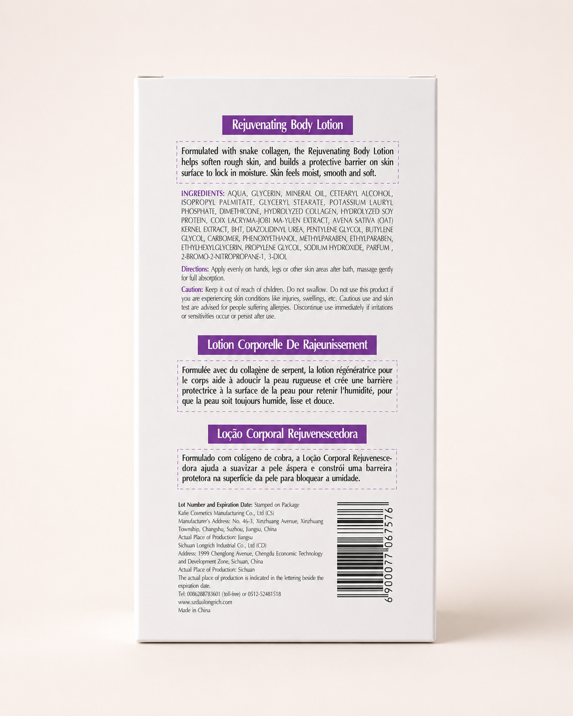 Rejuvenating Body Lotion 165ml 5 Rejuvenating Body Lotion 165ml - Image 5