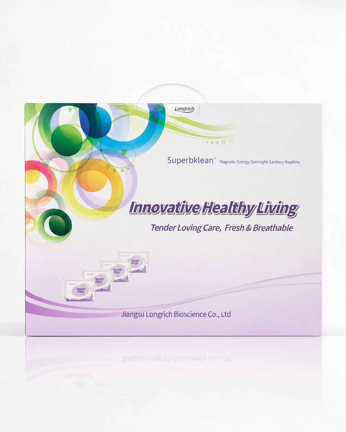Superbklean Magnetic Sanitary Napkin (Night Use)-Heavy flow 4 Superbklean Magnetic Sanitary Napkin (Night Use)-Heavy flow - Image 4