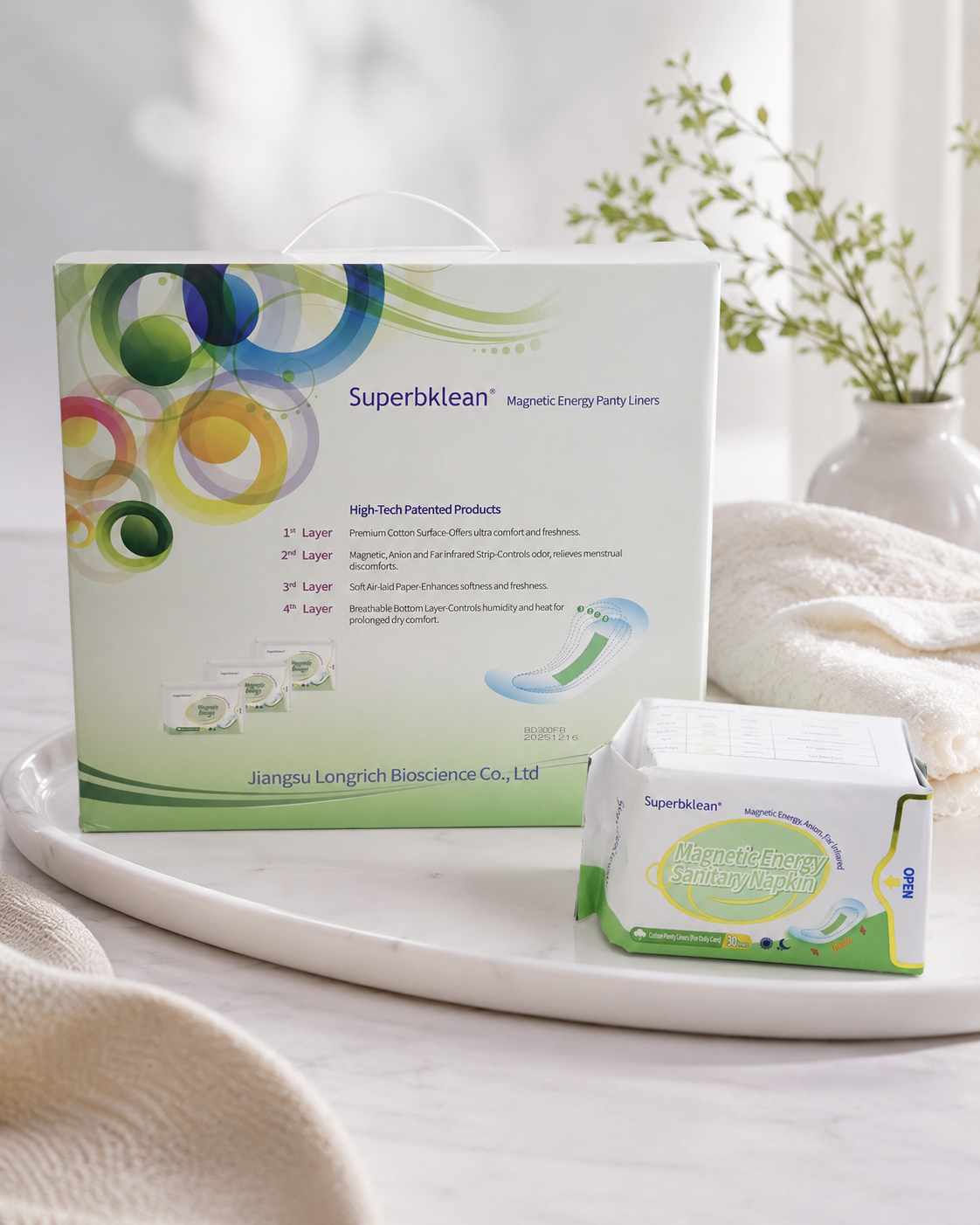 Superbklean Magnetic Sanitary Napkin (Panty Liner) 4 Superbklean Magnetic Sanitary Napkin (Panty Liner) - Image 4
