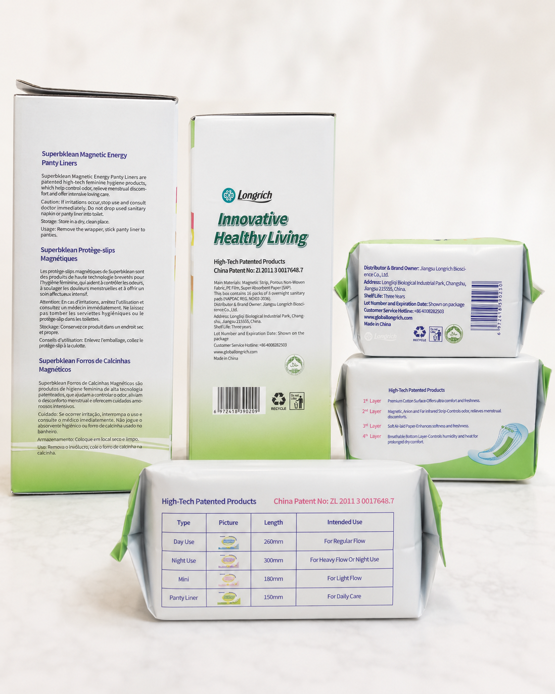 Superbklean Magnetic Sanitary Napkin (Panty Liner) 5 Superbklean Magnetic Sanitary Napkin (Panty Liner) - Image 5