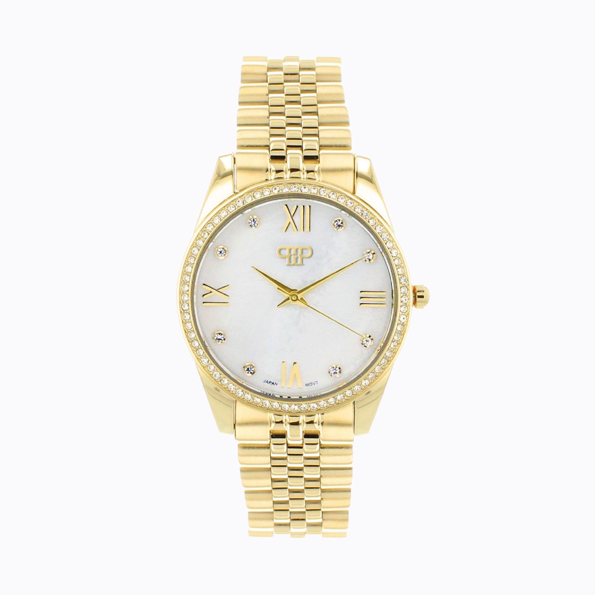 Isabel Watch - Mother of Pearl/Gold 1 Isabel Watch - Mother of Pearl/Gold