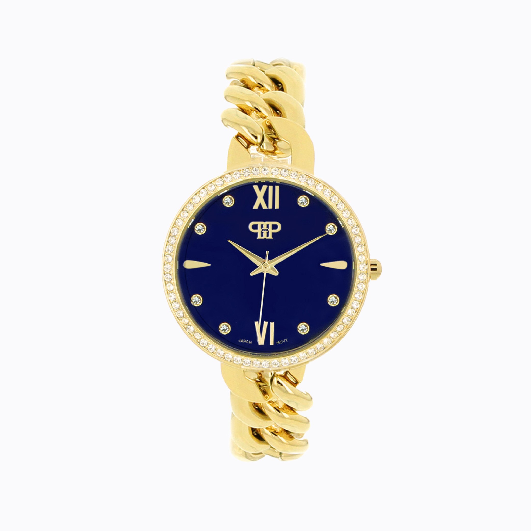 Adina Watch - Navy/Gold 1 Adina Watch - Navy/Gold