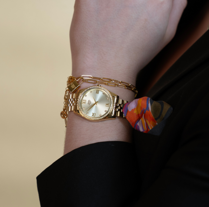 Isabel Watch - Gold/Gold 2 Isabel Watch - Gold/Gold - Image 2