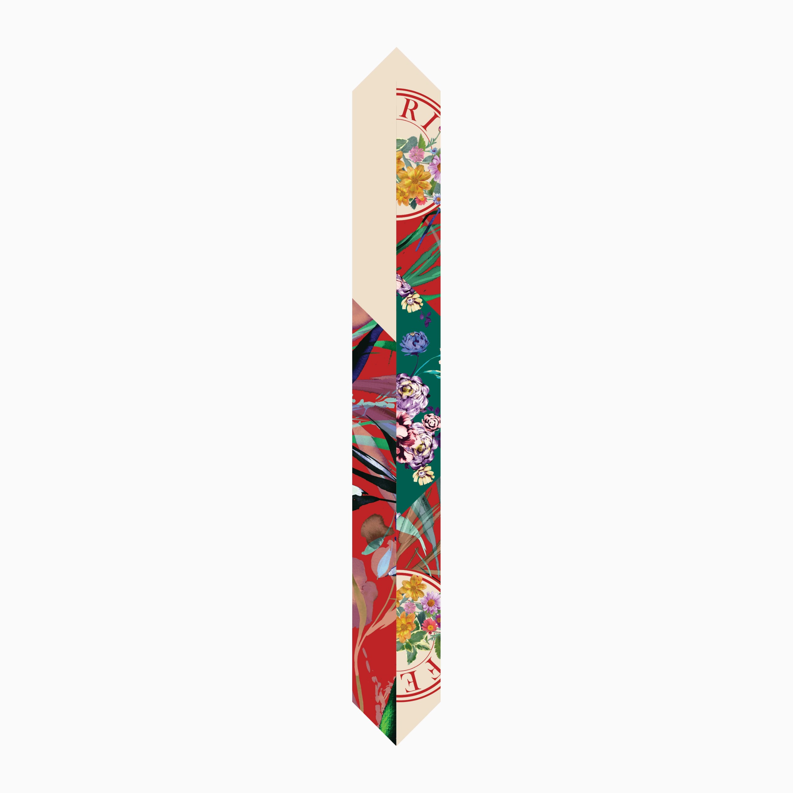 Floral Monogram Twilly 3 Floral Monogram Twilly - Image 3