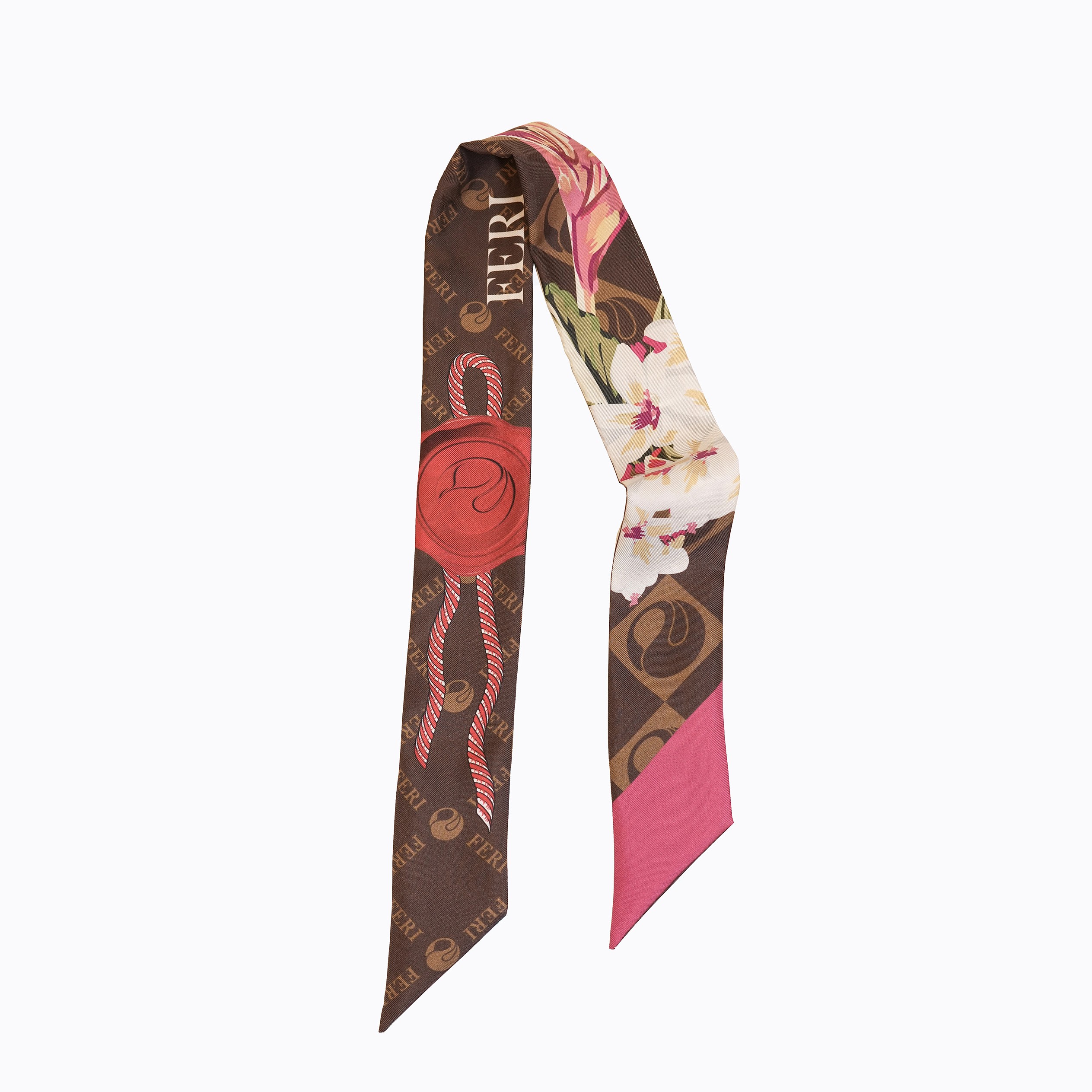 Floral Monogram Twilly 4 Floral Monogram Twilly - Image 4
