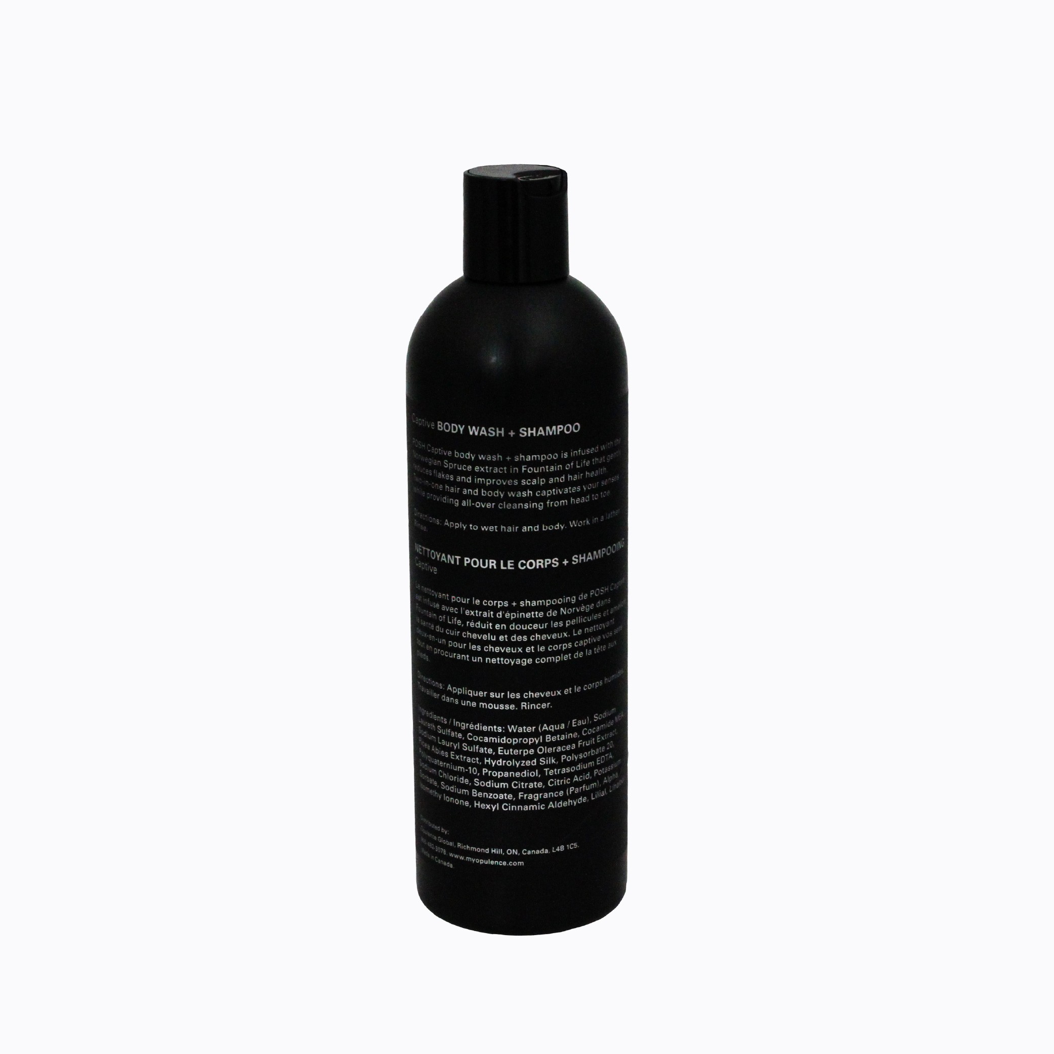 CAPTIVE - Body Wash + Shampoo For Men - Single Bottle 2 CAPTIVE - Body Wash + Shampoo For Men - Single Bottle - Image 2